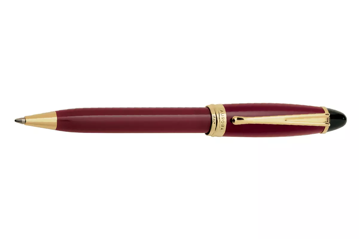 Aurora Ipsilon Burgundy Ballpoint Pen